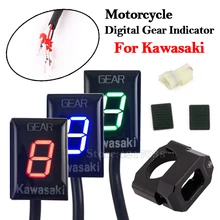 Мотоцикл для детей возрастом 1-6 Скорость Шестерни индикатор Алюминий ECU Шестерни для Kawasaki ER6N Z250 Z650 Z900 VERSYS650 VERSYS1000 NINJA400R NINJA250SL