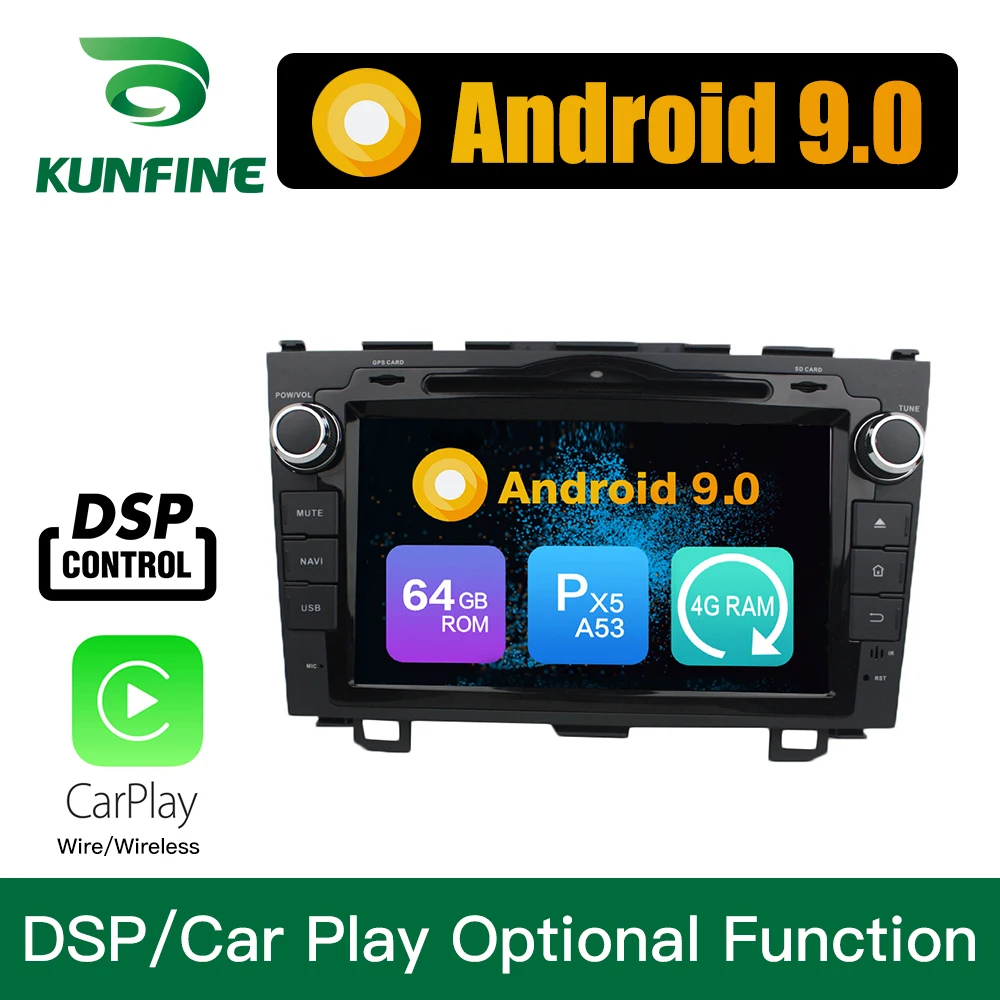 Flash Deal Android 9.0 Octa Core 4GB RAM 64GB ROM Car DVD GPS Navigation Multimedia Player Car Stereo for Toyota CRV 2006-2011 Radio 2