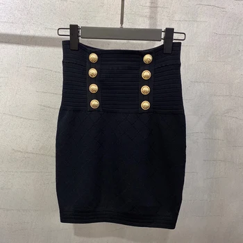 

Summer Solid Skirt Womens Vintage High Waist Skirt Solid Mini Skirts New Fashion Casual Metallic Skirt Female