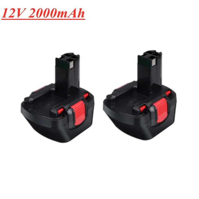 12V 3.0 2.0Ah PSR 1200 Rechargeable Battery for Bosch AHS GSB GSR 12 VE-2  BAT043 BAT045 BAT046 BAT049 BAT120 BAT139 Charger