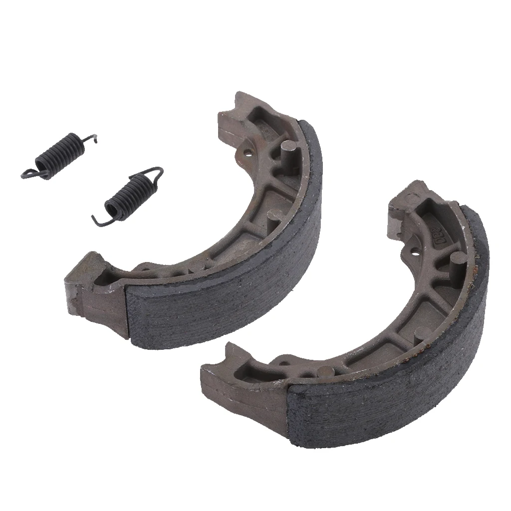 Gray Motorbike Rear Wheel Brake Shoes Kit Pad Fits Yamaha PEEWEE 80 2010 2011 2012 2013
