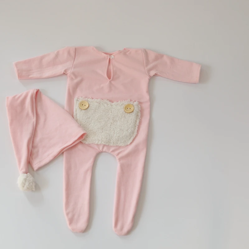 Fotografia de Recém-nascidos Atirar para o Estúdio da Foto do Bebé Handmake Acessórios Adereços Romper Flokati Calças Grupo Chapéu 2020 5 Romper Flokati Atirar Para O Estúdio Da