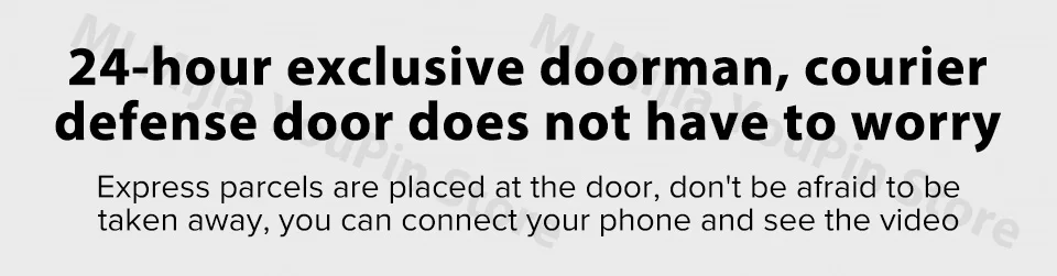 Xiaomi Mijia Doorbell AI Face Identification 720P IR Two Way Audio Video Motion Detection SMS Push Intercom Free Cloud Storage (7)
