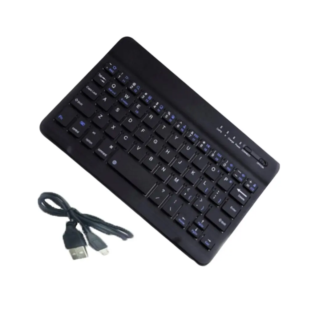 Тонкая портативная Мини Беспроводная Bluetooth клавиатура для планшета ноутбук смартфон Ipad Поддержка IOS Android Универсальная беспроводная клавиатура