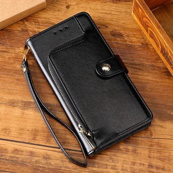 

Zipper Cover Leather Wallet Case For Oneplus 3 5 5T 6 6T 7 pro Oneplus7T Silicon Flip Cover Stand Capa soft Case Magnetic Cover