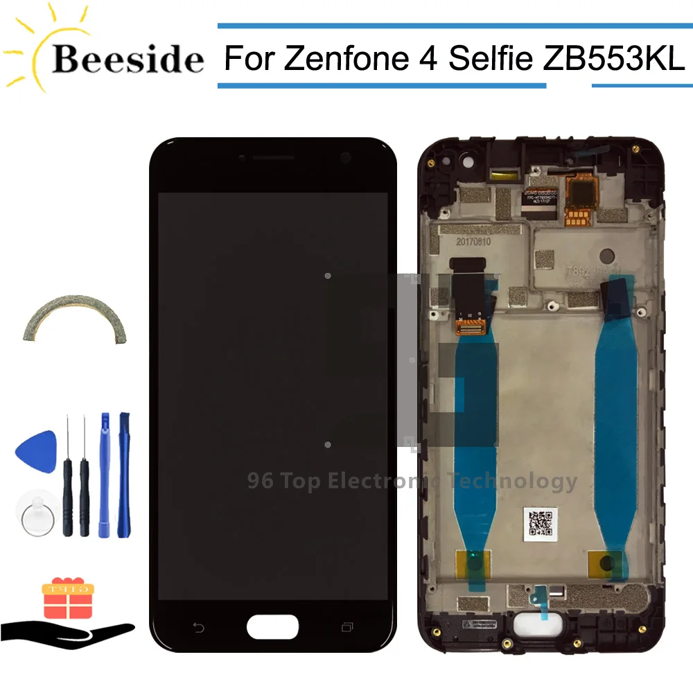 

AA+ Quality LCD With Frame For Asus Zenfone 4 Selfie ZB553KL X00LD X00LDA LCD Display Touch Screen Digitizer Assembly Replace