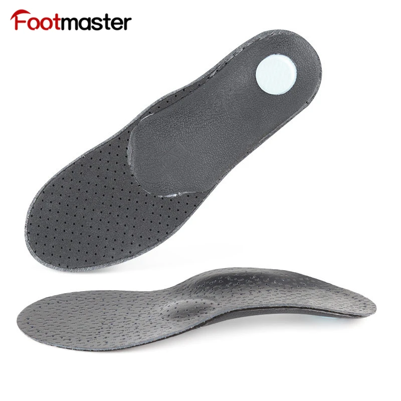 

FootMaster Sports Insoles with Arch Support Shock Absorption Plantar Fasciitis Orthotic Breathable High Elasticity Shoes Inserts