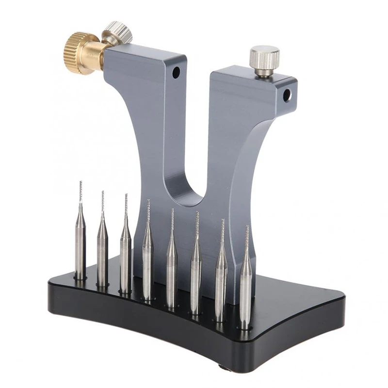 Professional Aluminum alloy 8 Pins Damaged Screw Extractor Broken Screw Remover Tool Tool for Watchmaker Watch Repair Tool