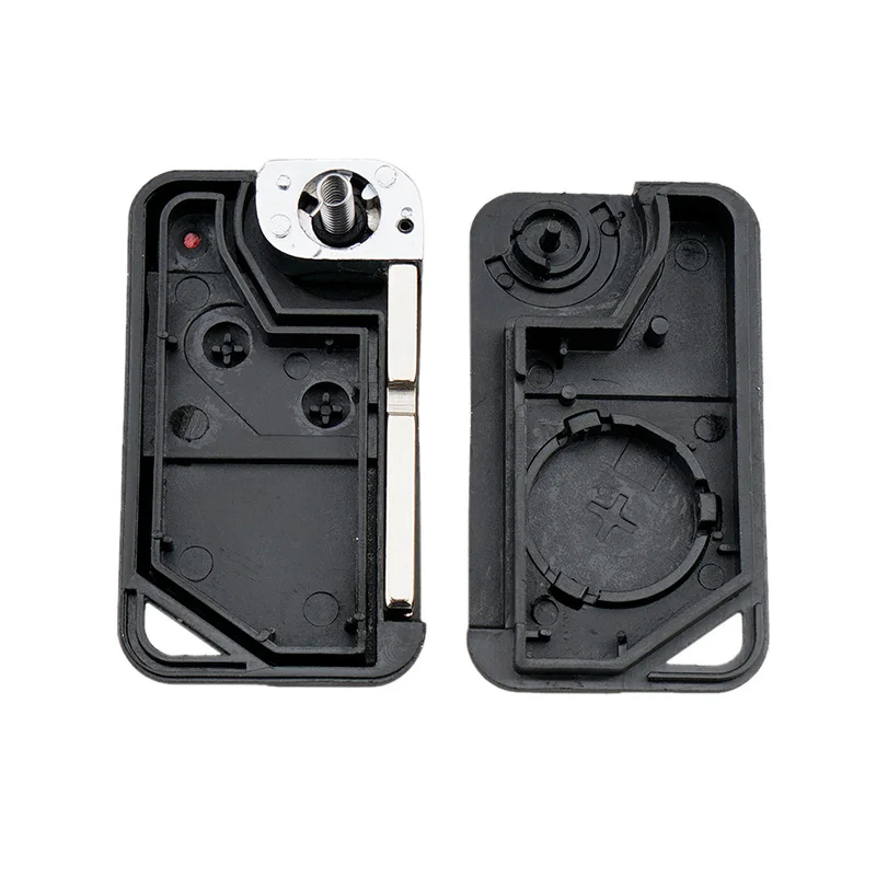 KEYECU для Land Range Rver Discovery Freelander Defender 90 1995-2003 2004 откидная оболочка ключа дистанционного управления чехол FOB 2 кнопки P38 лезвие