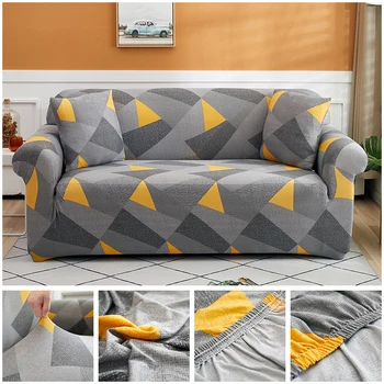 

Stretch Slipcover Universal Elastic Sofa Cover for Living Room Couch Cover Towel Couch Cover Furniture 1/2/3/4seater
