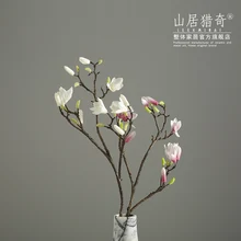 Китайский сухой цветок украшения поддельные цветы гостиной столовой цветок украшения дома аксессуары современный цветок FF80O