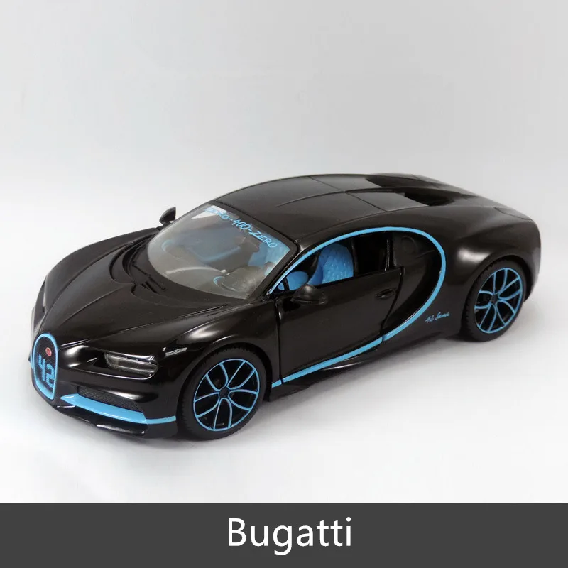 Bugatti Maisto 1:24 Bugatti Roadster имитация сплава модель автомобиля моделирование украшение автомобиля коллекция подарочная игрушка - Цвет: Bugatti
