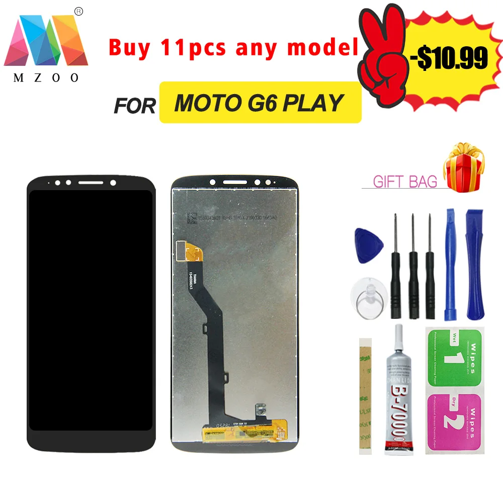 

High Quality LCD For Motorola Motoo G6 Play XT1922 XT1922-2 LCD Display Sreen Touch Digitizer Replacement Assembly Panel Parts