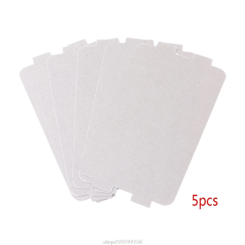 5Pcs Microwave Oven Mica Plate Sheet Thick Replacement Part 107x64mm For Midea Jy16 21