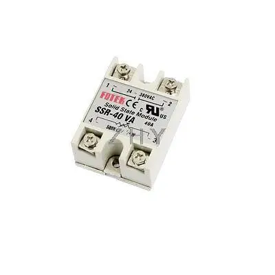 

SSR-40VA Metal Base Resistance Regulator Solid State Relay 500 Kohm