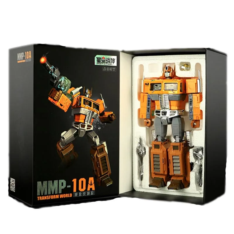 YX трансформация MPP10 OP Commander mpp-10 mmp10 mmp-10 сплав глаз светильник негабаритных фигурка Робот Игрушки - Цвет: Yellow Retail Box