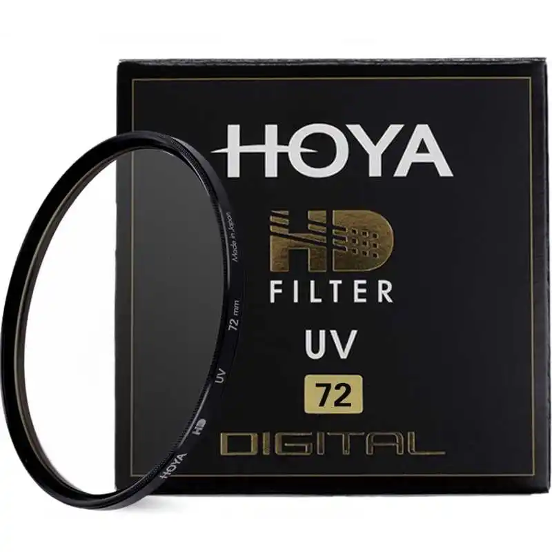 Hoya Hd Mc-Uv 49Mm 52Mm 55Mm 58Mm 62Mm 67Mm 72Mm 77Mm 82Mm Vetro Temprato Filtro Uv Digitale Multistrato A 8 Strati (Ultra Viola)
