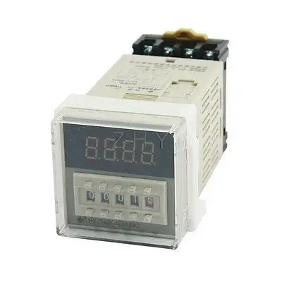 

HY-T48 AC 200-240V 8 Pins LCD Digital Timer Time Delay Relay 0.01s-9999h