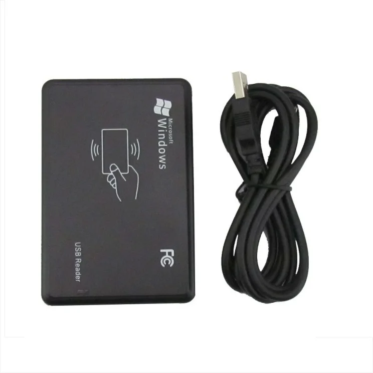 JUNERAIN Smart Card USB Smart Card Reader 14443A RFID-Kartenlesegerät 13,56 