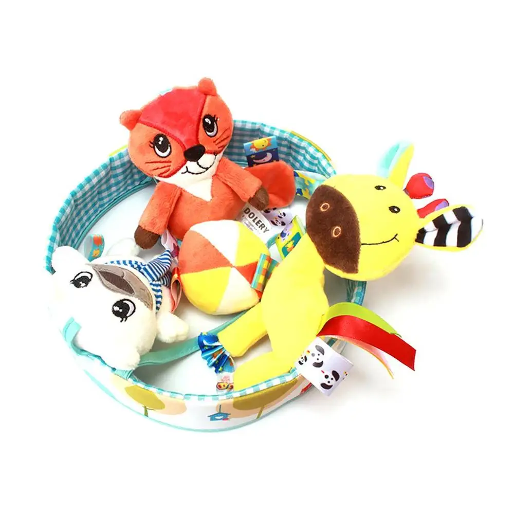 Кровать подвесная погремушка вешалка для игрушек DIY простая забавная Li кроватка Мобильная кровать колокольчик Игрушка держатель на 360 градусов вращающийся кронштейн набор