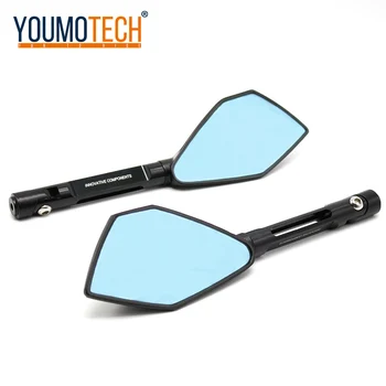 

8mm 10mm Motorcycle Rearview Mirror Rear View CNC Aluminum For Yamaha FZ6 FAZER FZ1 NMAX 125 155 R125 R3 R1 Honda Suzuki YAMAHA