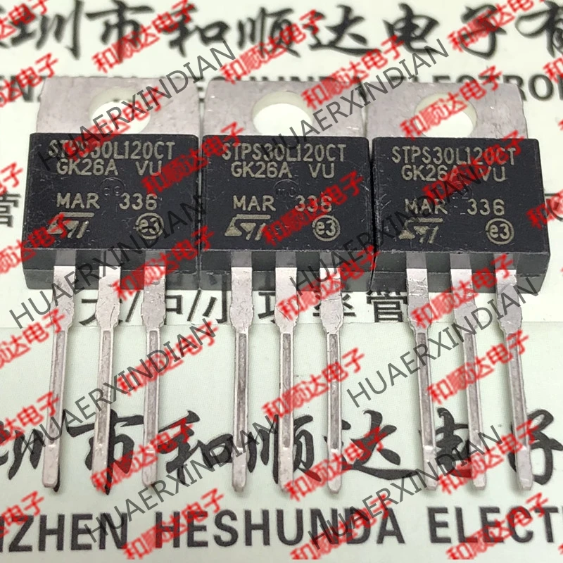 Новый оригинальный STPS30L120CT TO-220 120В 30A | Электронные компоненты и принадлежности