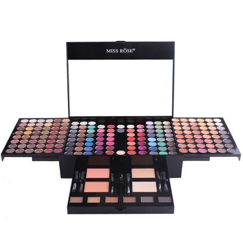 

Piano Shaped Makeup Eyeshadow Palette Kits 180 Color Complete Makeup Set Matte Shimmer Blush Powder