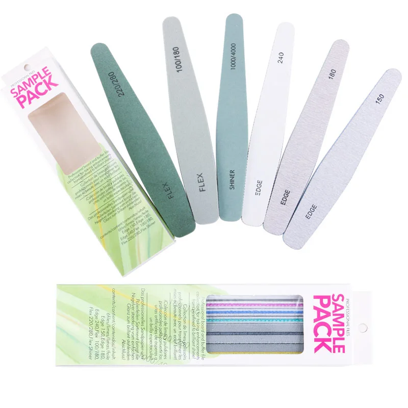 

Nail file for Nail Polishing - 6pcs Fingernail Buffer Manicure Polisher Double Sided File for Natural Acrylic Nail (Pack of 6pcs