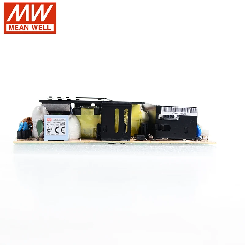 MEAN WELL PSC-160B 160W импульсный источник питания 27,6 V 27,6 V DC 3.8A 2A PCB открытая рамка с зарядным устройством батареи(функция UPS