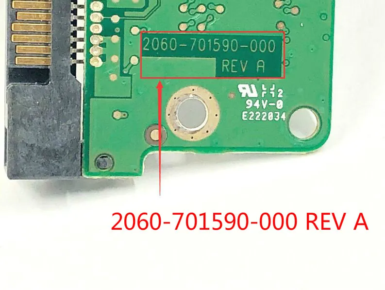 1 шт. оригинальная тест HDD печатная плата 2060-701590-000/2060-701590-000 REV A