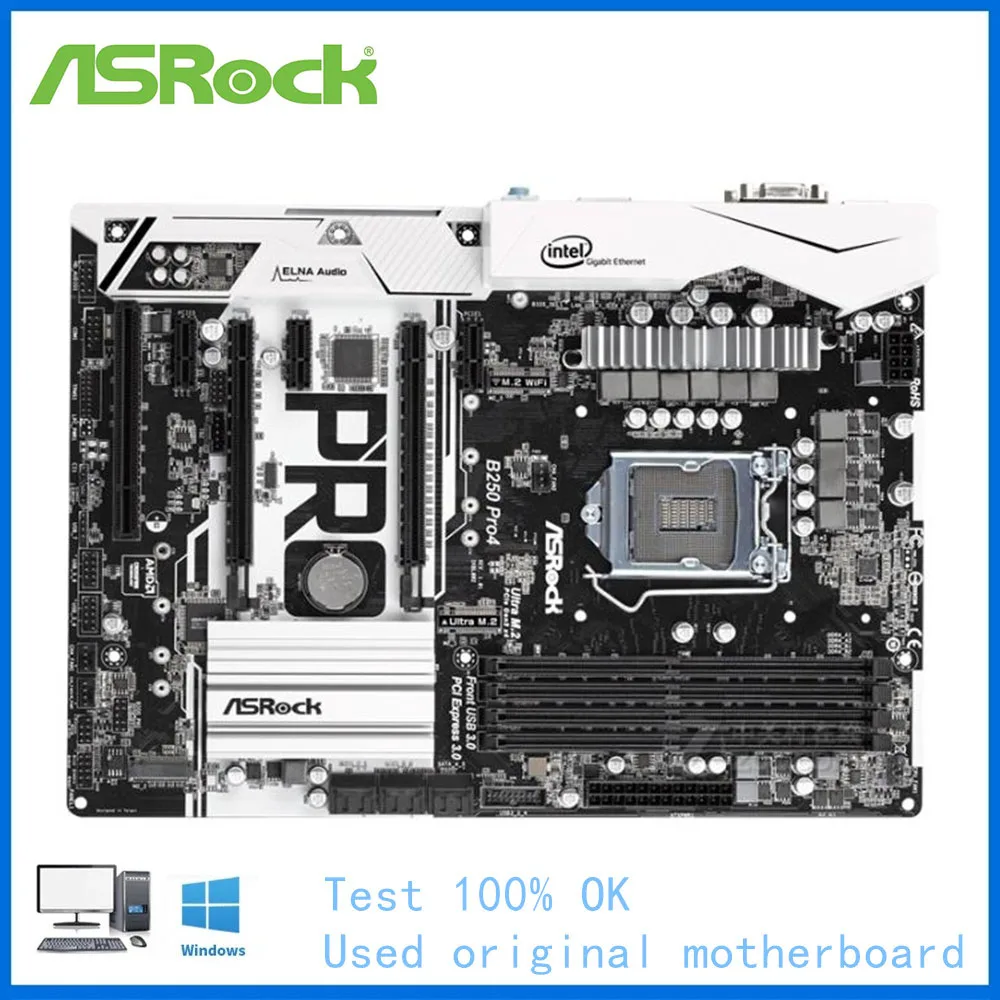 Материнская плата M.2 Nvme SSD LGA 1151 DDR4 B250 для ASRock | Компьютеры и офис