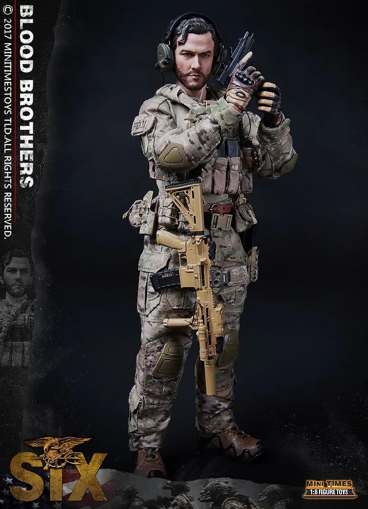 Мини-игрушки M005 M010 M011 M012 M013 M014 1/6 темно-синий спецназ уплотнение команда фигура полный набор коллекционные игрушки подарок