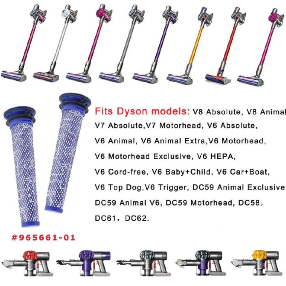 For Dyson Dc58 Dc59 Dc61 Dc62 V6 V7 V8 Dc58 Dc59 Dc61 Filters Replacement Cleaning Brushes Aliexpress