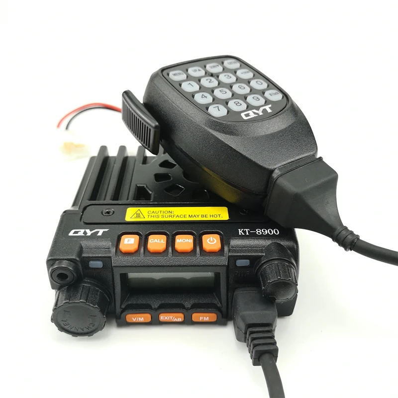 100% Original QYT KT-8900 Long Range Mini Car Radio Dual Band Mobile Radio Vehicle Mounted Transceiver CB Radio Walkie Talkie