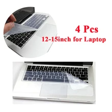 Защита от пыли водонепроницаемый чехол для клавиатуры универсальный Мягкий Силиконовый протектор пленка Замена для Macbook ноутбук