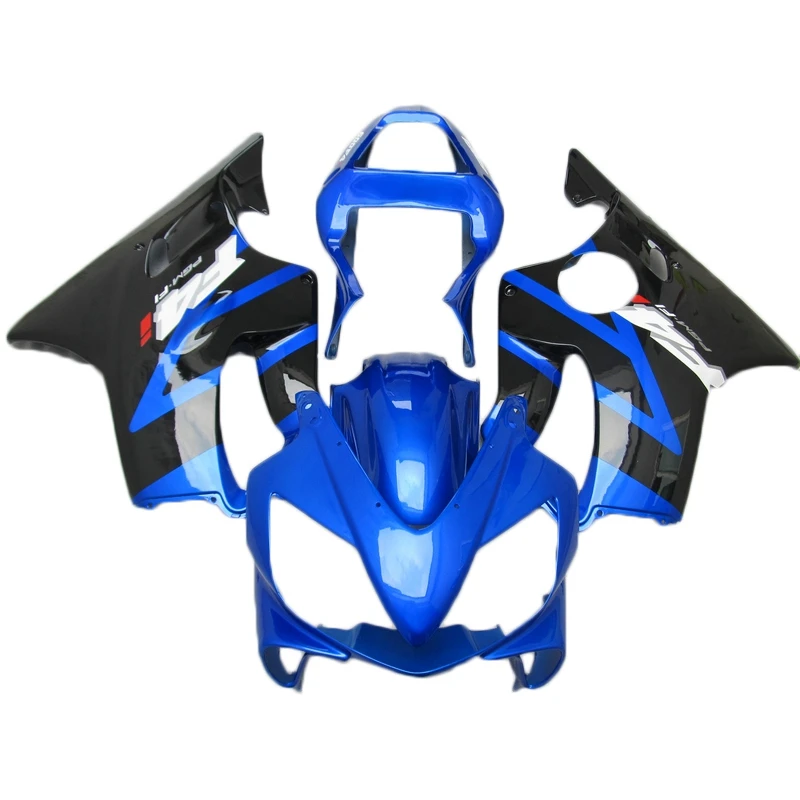 Сине-черный обтекатель для мотоцикла Подходит Honda CBR600 F4i 2001 2002 2003 комплект