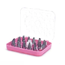 Набор цветочных полосок из нержавеющей стали, 29 штук, кондитерские инструменты для украшения торта носик для украшения крема Decorati