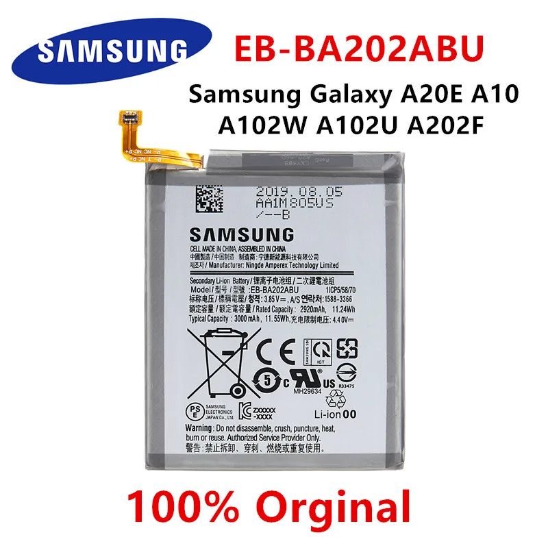 SAMSUNG original Battery For Samsung Galaxy S10 S20 S20+ S20 Ultra A90 A80 A71 A60 A51 A31 A20e A10e Note 10/10+ M30s A20S M11 2