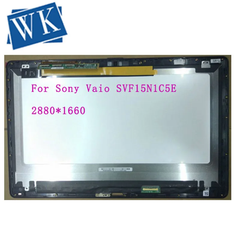 15 6 &quotдля sony Vaio SVF15N1C5E ЖК-экран светодиодный дисплей + сенсорный дигитайзер сборка