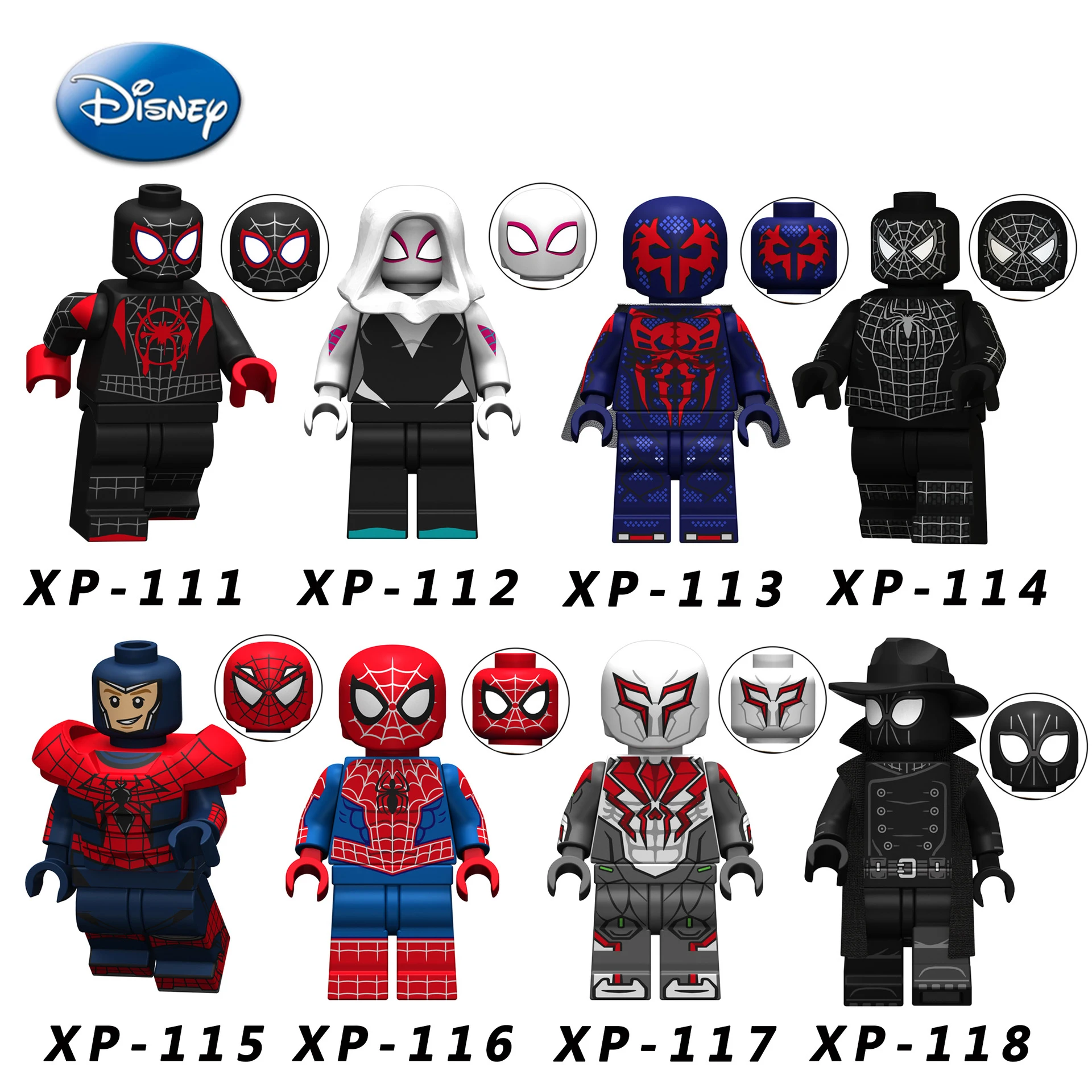 

Disney Marvel Spider Man Building Blocks Avengers Toy Action Figure Anime Decoration Collection Building Blocks Children Present