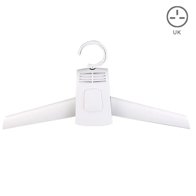 uk plug Электрическая сушилка для одежды Портативная Складная Сушилка вешалка для путешествий для белья обуви HUG-предложения - Цвет: uk plug