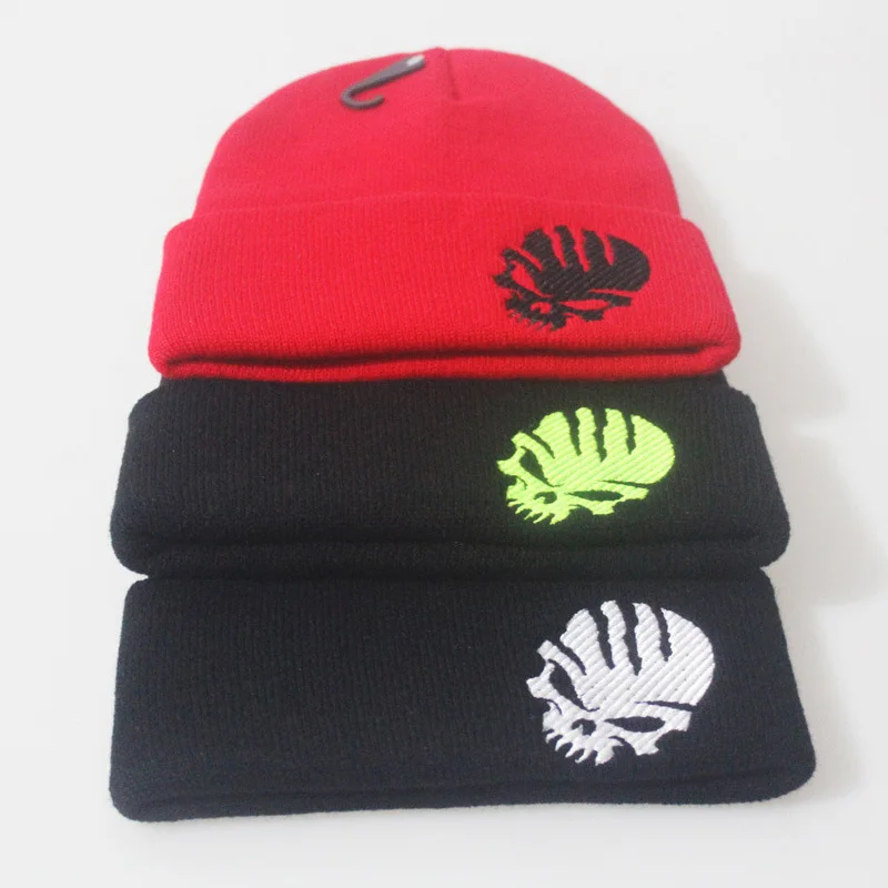 

2019 Winter Hats Woman Skull Beanies Knitted Solid Cute Hat Unisex Autumn Female Beanie Caps Warmer Bonnet Ladies Casual Cap Ski