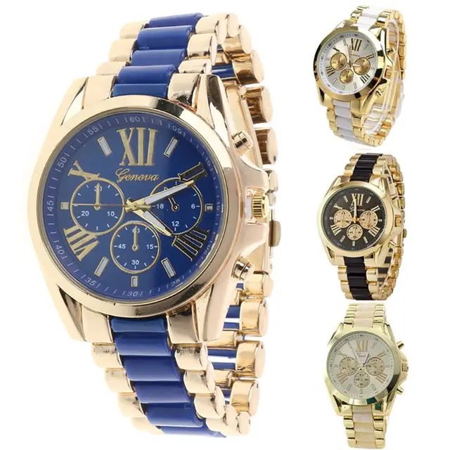 New Fashion Luxury Classic Men Stainless Steel Quartz Analog Wrist Watch 2