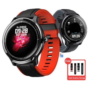 

Ip68 Waterproof Touch Circular Screen Watch Men Full Touch Round 250Mah 24-Hour Health Monitoring Real-Time Accurate Pedometer