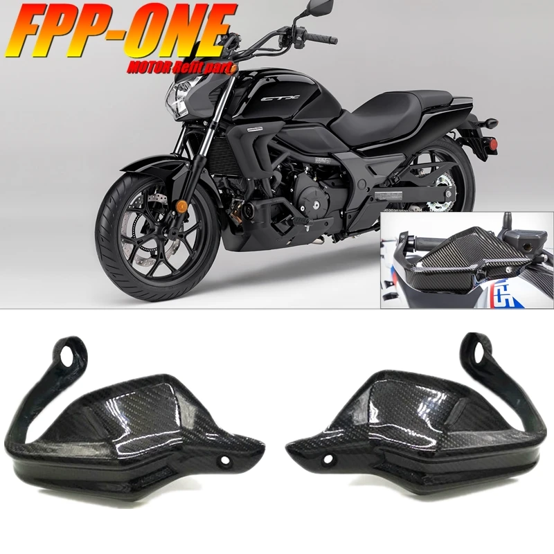 

FOR HONDA CTX700N CTX700 2014-2018 Motorcycle Accessories Carbon Fiber Handlebar Guard Hand Protector