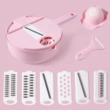 Fashion new kitchen multi-function vegetable cutting artifact potato lattice making shredded artifact slicer onion cutter fashion new kitchen multi function vegetable cutting artifact potato lattice making shredded artifact slicer onion cutter