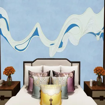

Custom large wallpaper mural 3D abstract smoke landscape TV background wallpaper mural