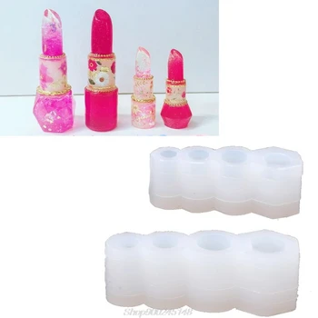 

1pc Lipstick Pendant Silicone Resin Molds Lip Rouge Resin Molds Jewelry Making Casting Epoxy Mould Craft DIY Jy15 20 Dropship