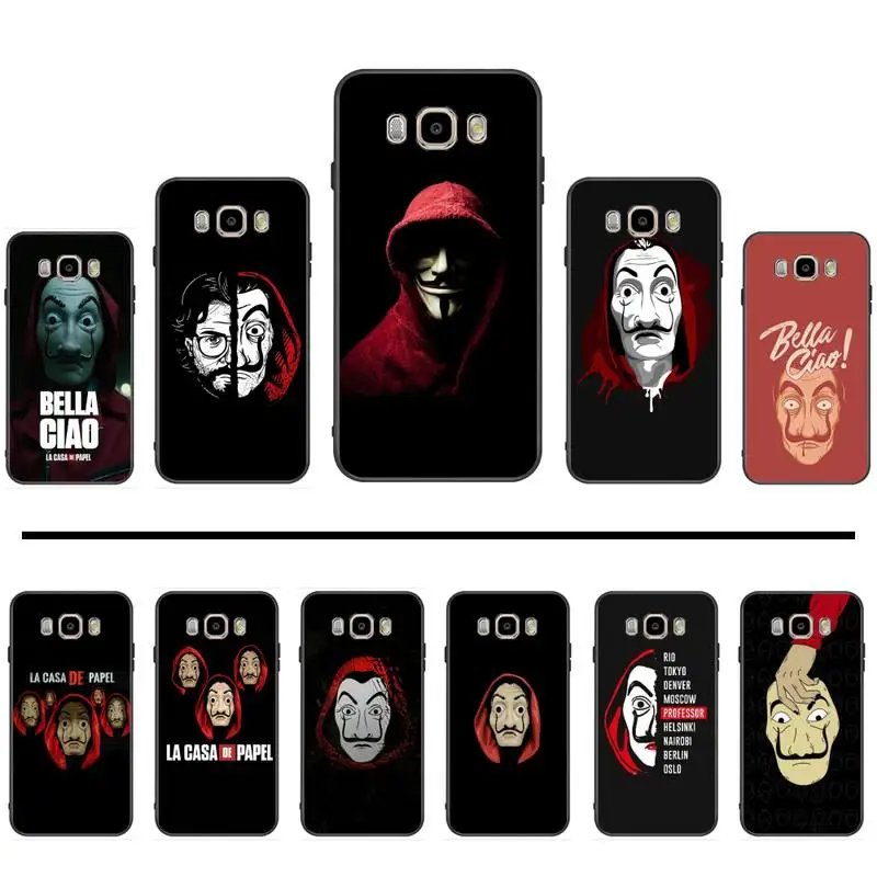 Крутой чехол для телефона с бумажным домом в Испании ТВ Samsung Galaxy J2 J4 J5 J6 J7 J8 2016 2017 2018