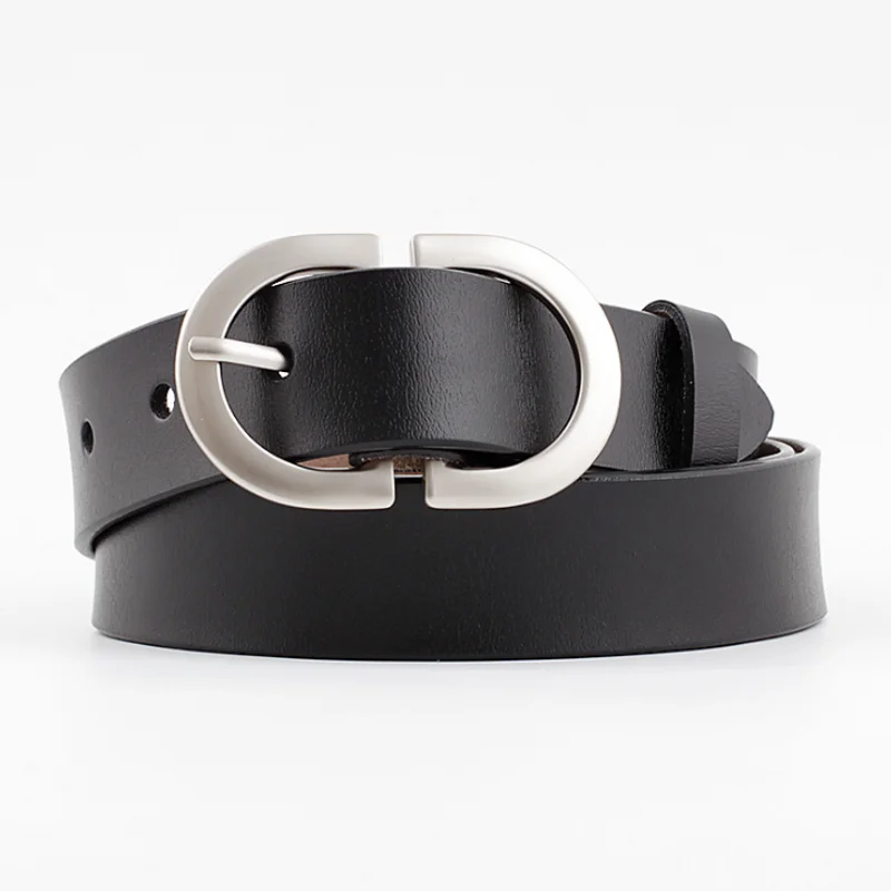 

2023 New Luxury Fashion Designer Belt For Woman Genuine Leather And Pu High Quality Strap Two D Pin Metal Buckle Ladies Items